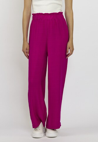 FRESHLIONS Regular Broek 'Letvia' in Lila: voorkant