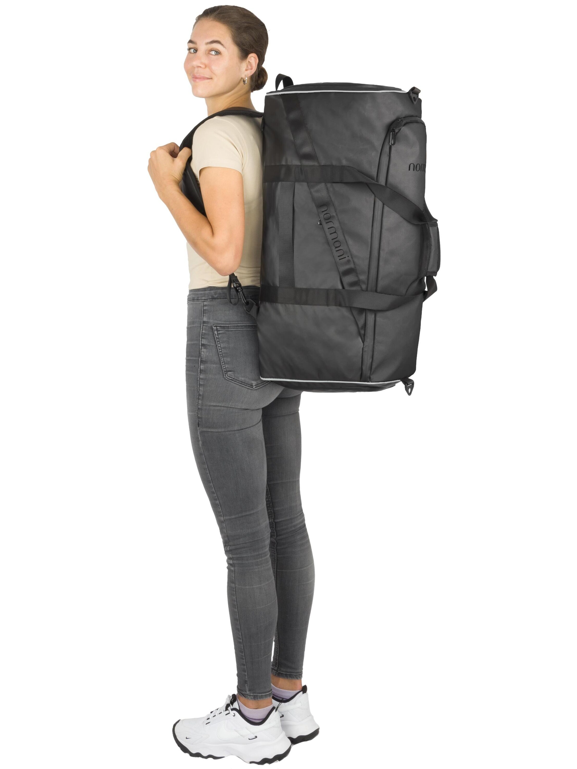 Sac de sport 'Ostpass' normani en noir