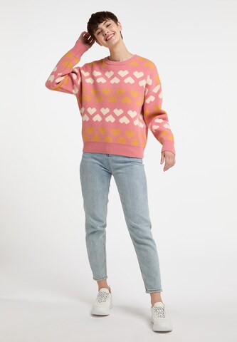 MYMO Pullover 'Blonda' in Pink