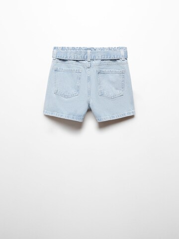 Regular Jeans 'RUTH' de la MANGO KIDS pe albastru