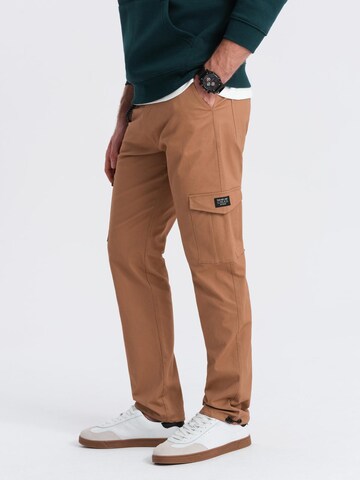 Ombre Regular Trousers in Brown