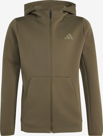 ADIDAS SPORTSWEAR Спортивная кофта 'Z.N.E.' в Зеленый: спереди