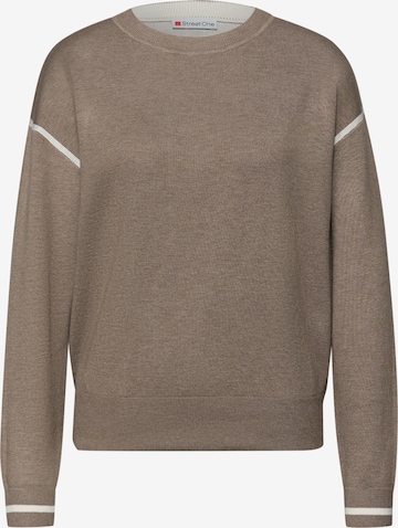 CECIL Pullover in Braun: Vorderseite