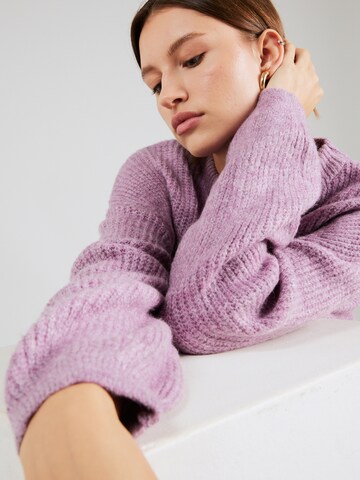 ABOUT YOU Oversize pulóver 'Mina' - lila