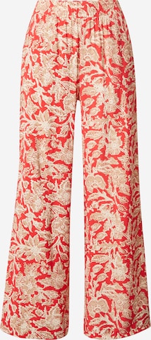 JDY Trousers 'CAMILLE' in Red: front