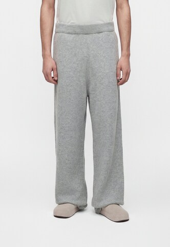 ADIDAS ORIGINALS Wide Leg Hose in Grau: Vorderseite