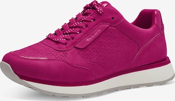 TAMARIS Sneaker low i pink: forside