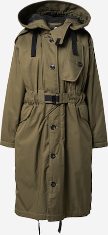 Parka mi-saison G-Star RAW en vert : devant