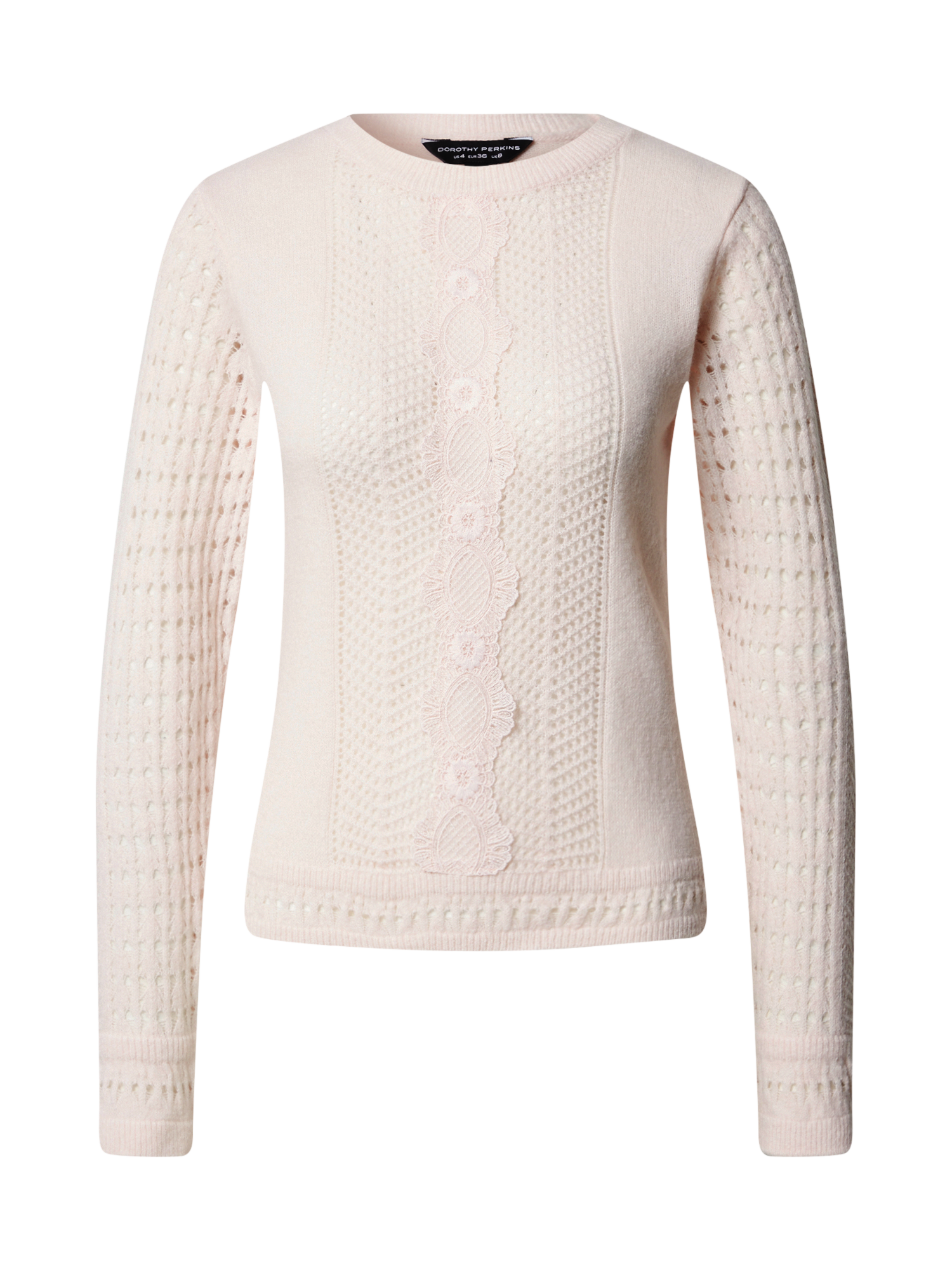 Odzież Plus size Dorothy Perkins Sweter Blush w kolorze Różowy Pudrowym 