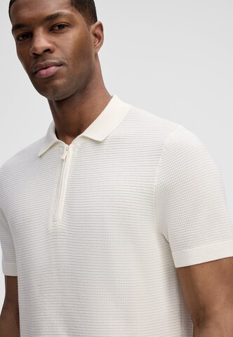 STRELLSON Poloshirt 'Robas' in Weiß