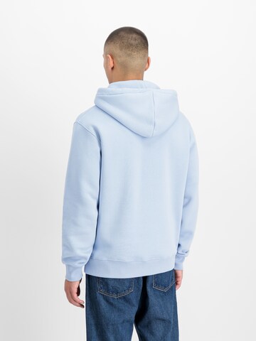 ALPHA INDUSTRIES Bluzka sportowa w kolorze niebieski