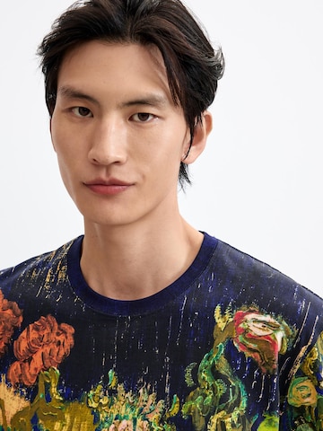 Tricou de la Desigual pe albastru