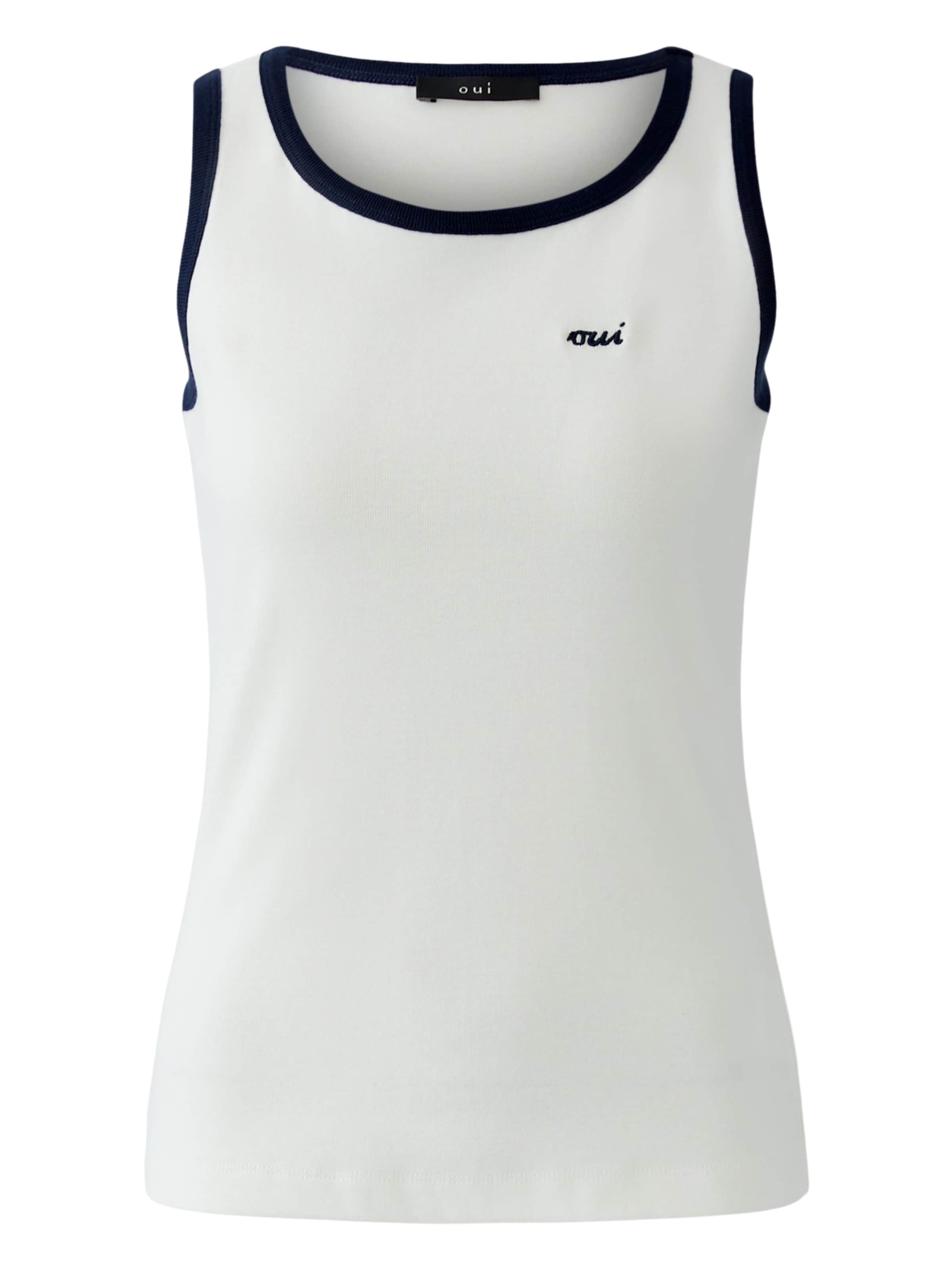 OUI Top in XS in blau / weiß, Produktansicht