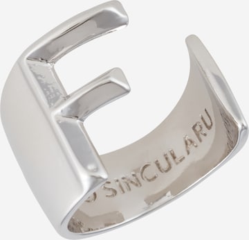 Singularu Ring in Silver: front