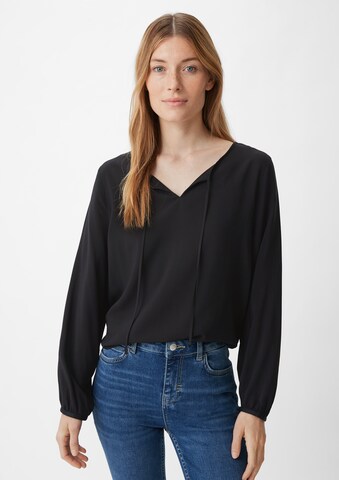 COMMA Blouse in Zwart: voorkant