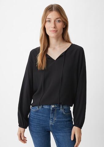 COMMA Blouse in Zwart: voorkant