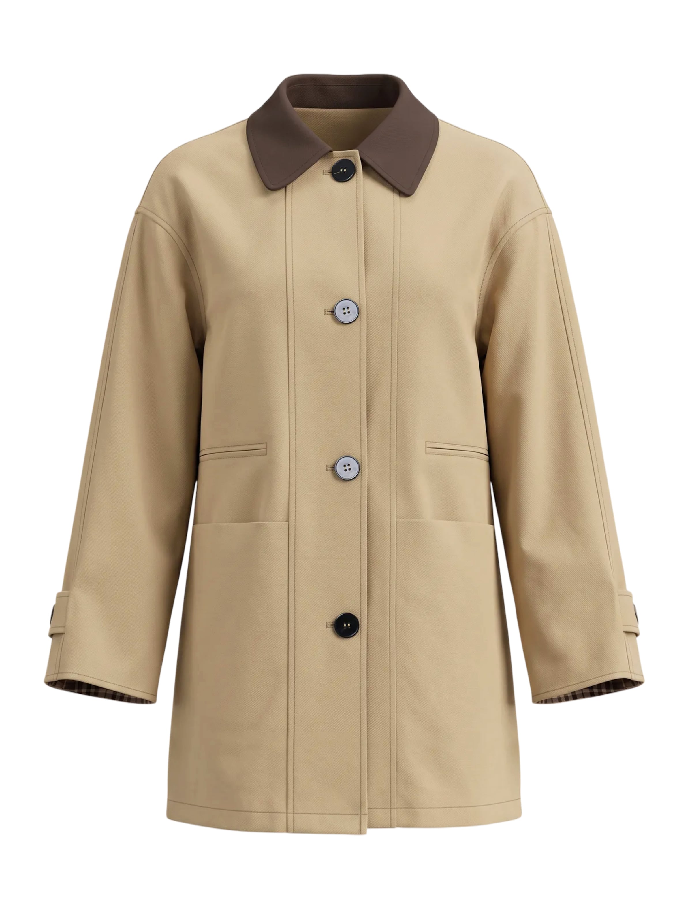 Imily Bela Between-season jacket in Beige: front