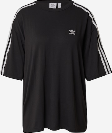 ADIDAS ORIGINALS Oversize póló - fekete: elől