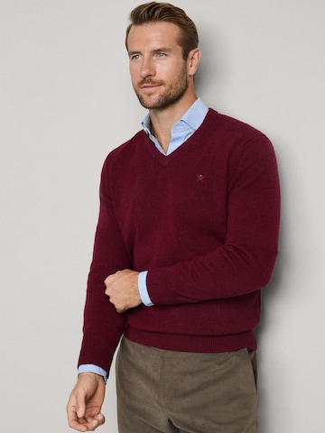 Hackett London Pullover in Rot