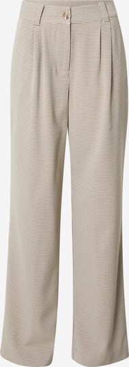modström Pleat-Front Pants 'Atticus' in Cream / Dark beige, Item view