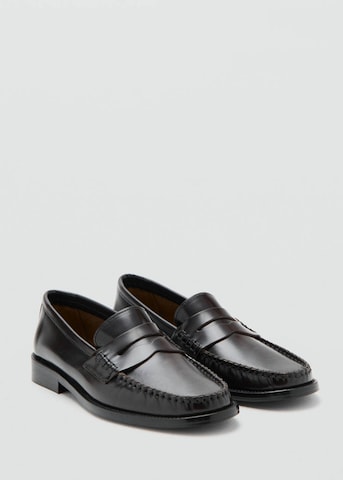 MANGO Slipper 'Louisa' in Schwarz