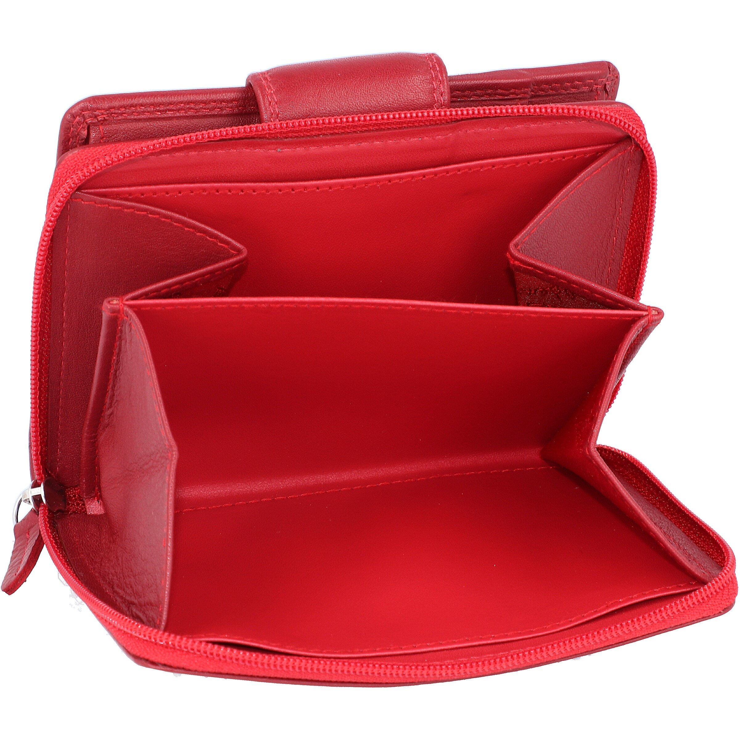 GOLDEN HEAD Wallet in Red