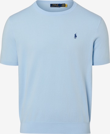 T-Shirt Polo Ralph Lauren en bleu : devant