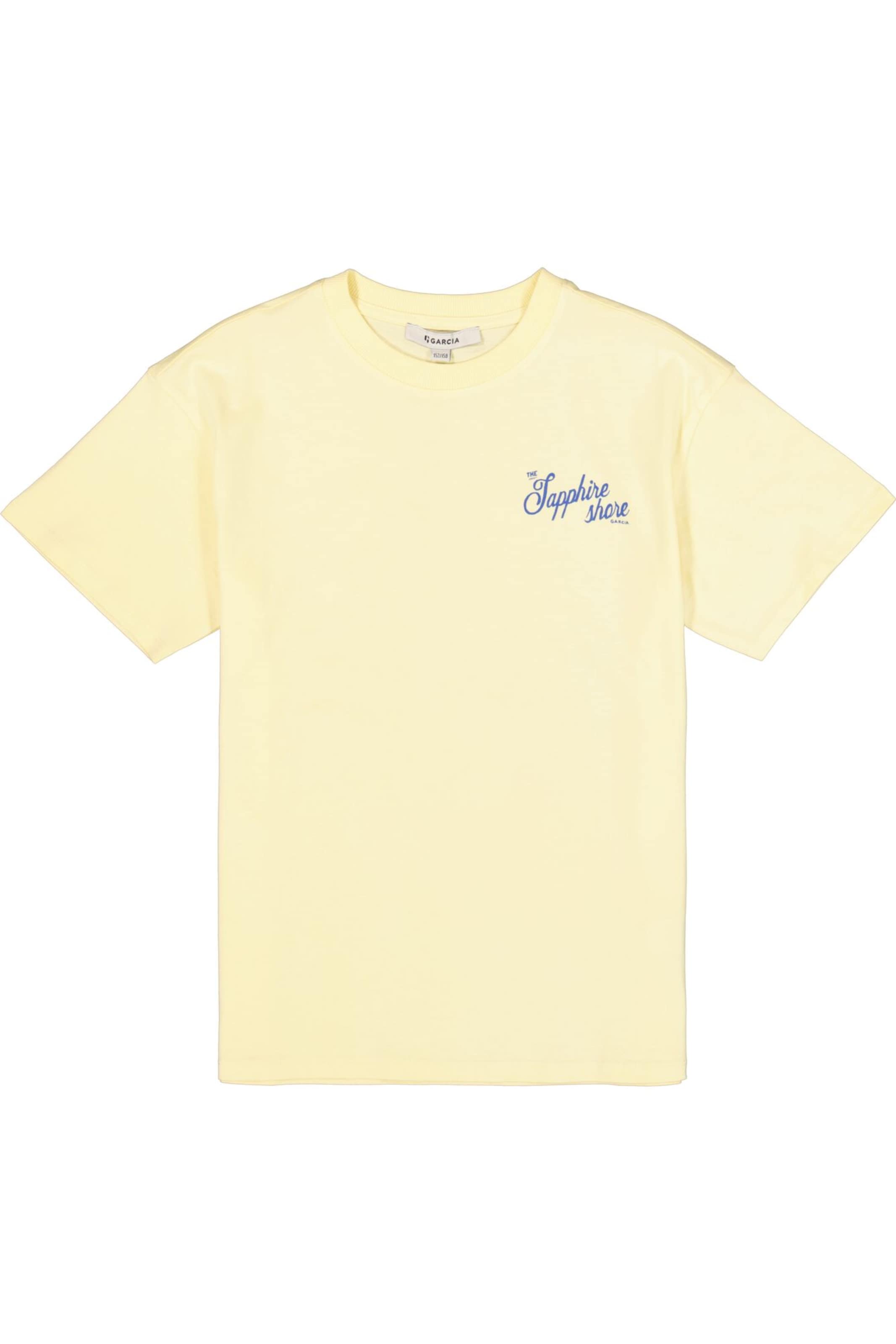GARCIA T-Shirt in Gelb: Vorderseite