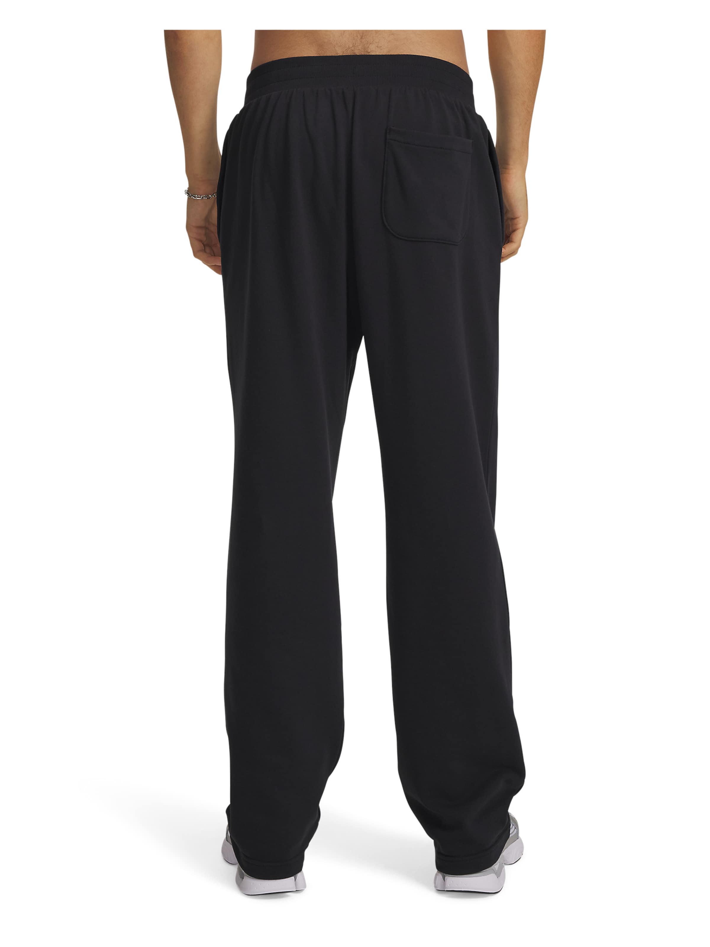 UNDER ARMOUR Loosefit Sportbroek 'Rival' in Zwart