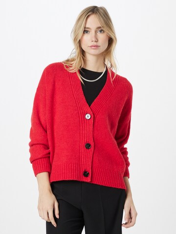 Weekend Max Mara Knit Cardigan 'MAGNO' in Red: front