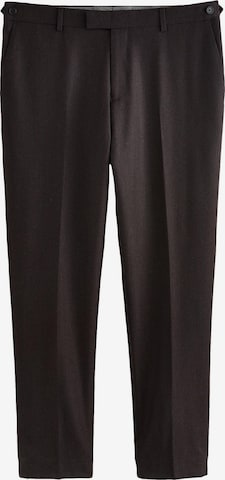 Pantaloni con piega frontale di Next in marrone: frontale