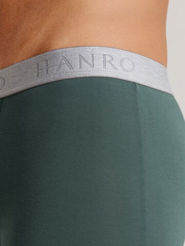 Hanro Retroshorts ' Cotton Essentials ' in Grün