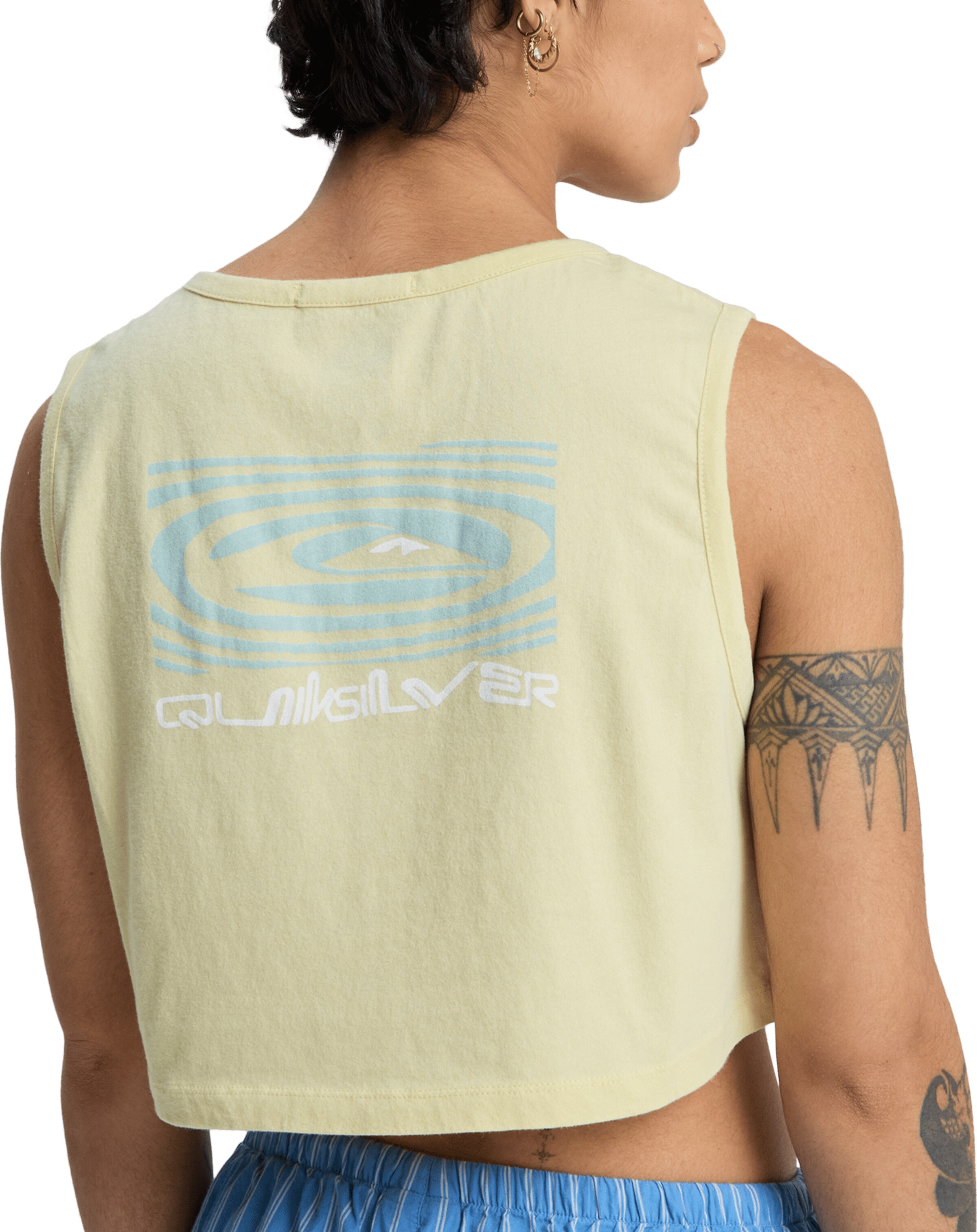 QUIKSILVER Top 'Extra' in Yellow