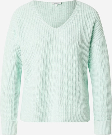 Pull-over s.Oliver en vert : devant