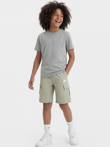 Nike Sportswear Обычный Штаны 'CLUB' в Серый