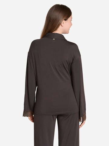 JOOP! Gebreid vest ' Loungewear ' in Bruin