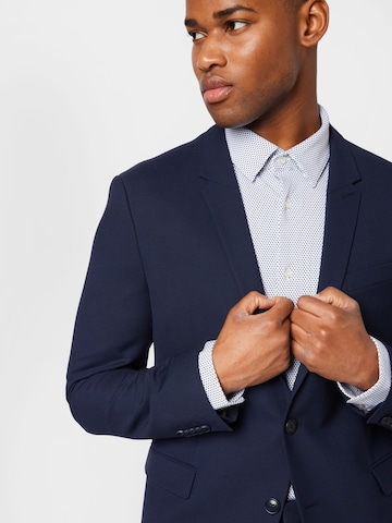 DRYKORN Slim fit Suit 'OREGON' in Blue