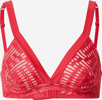 SLOGGI Triangle Bra 'Seven' in Red: front