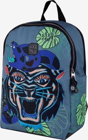 Pick & Pack Rucksack 'Dangerous Cat M' in Blau