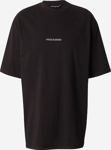 Pegador T-Shirt 'Colne' in Schwarz: Vorderseite