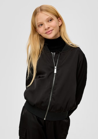 s.Oliver Between-Season Jacket in Black: front