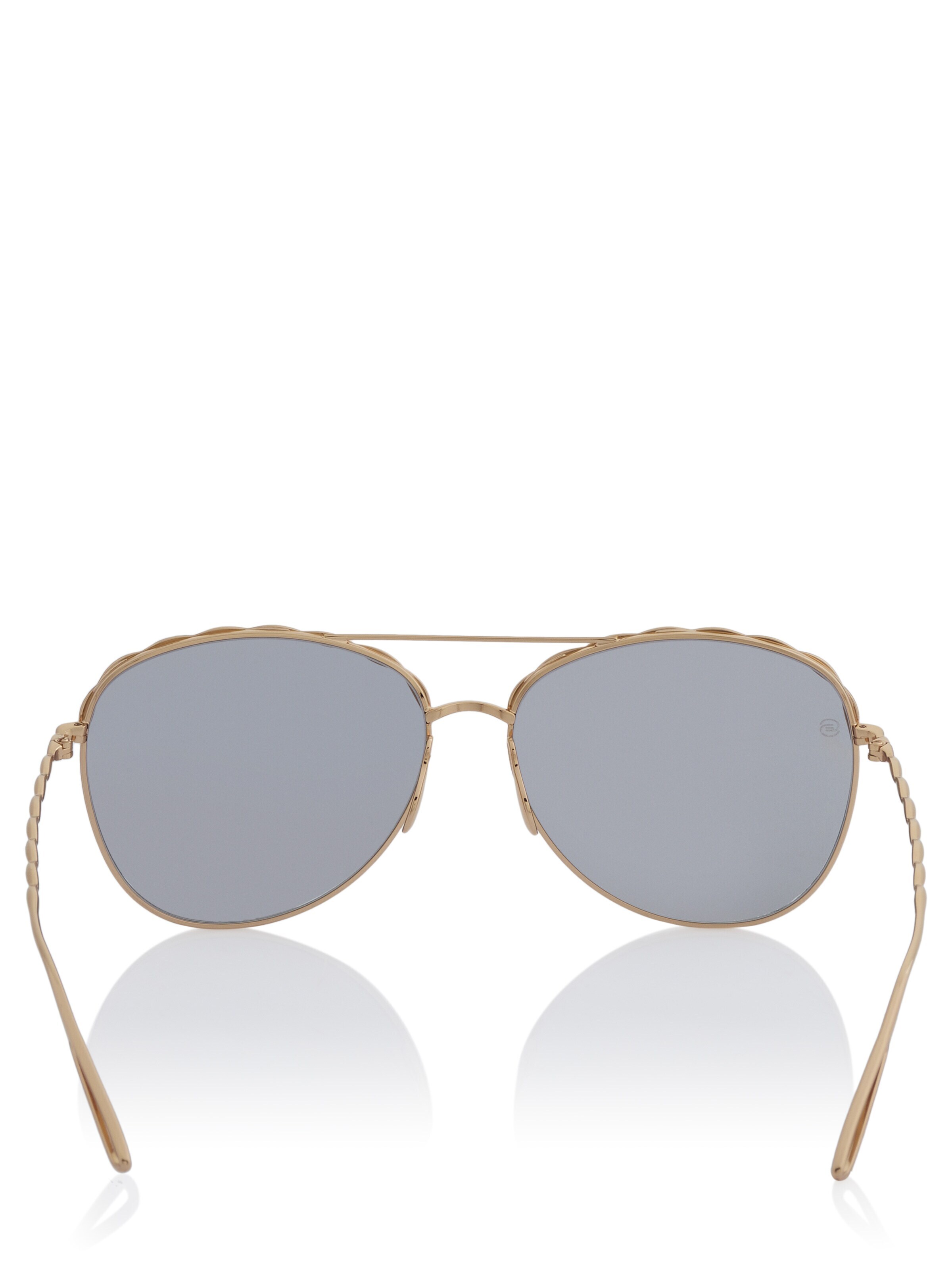 Lunettes de soleil ELIE SAAB en or