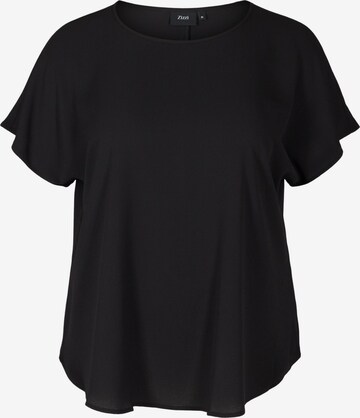 Zizzi Blouse 'Vanni' in Black: front