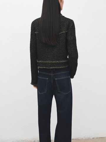 MANGO Övergångsjacka 'Chaketi' i grön