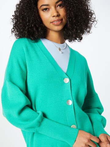 Y.A.S Knit Cardigan in Green