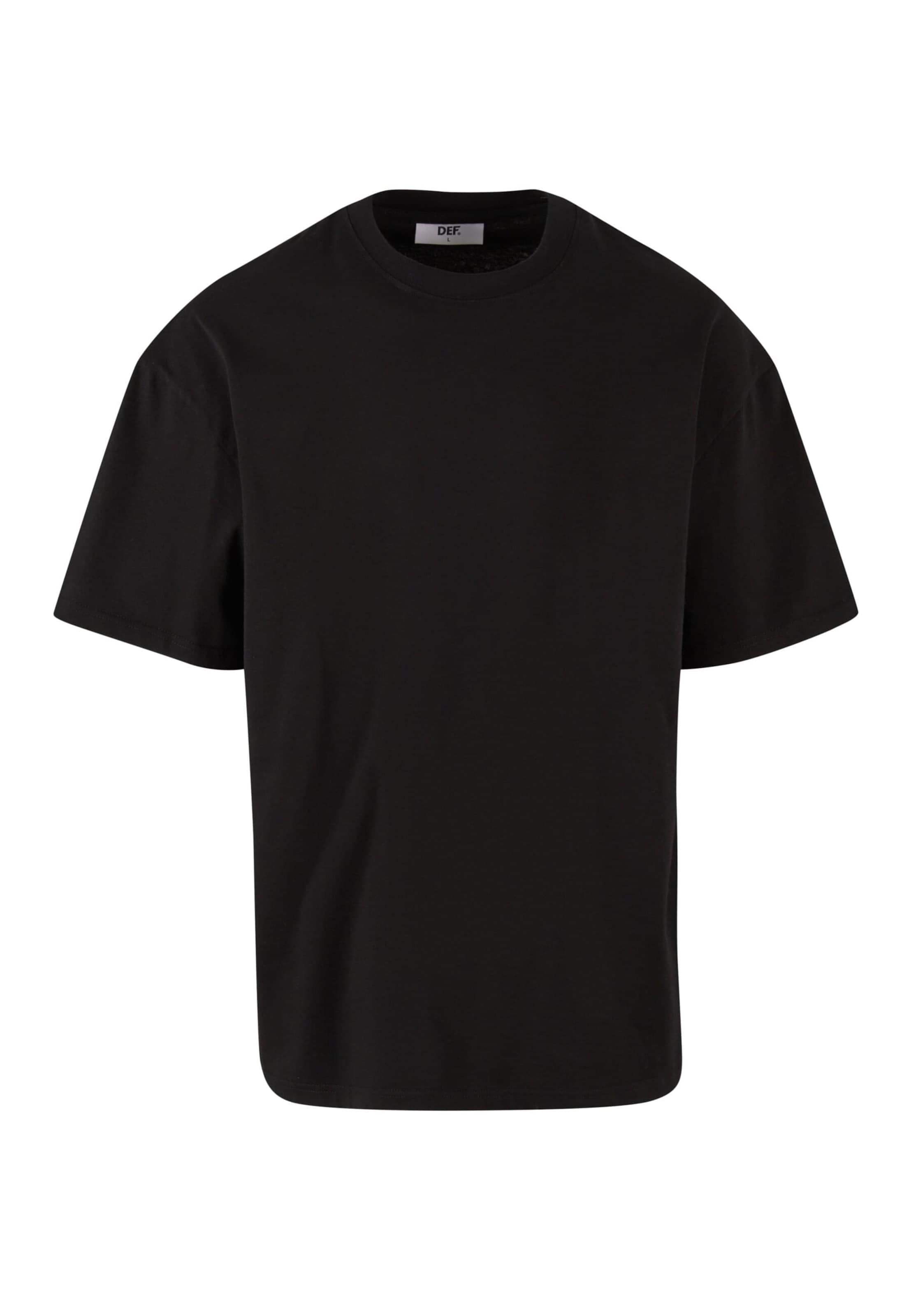 T-Shirt 'Not a Follower' DEF en noir : devant