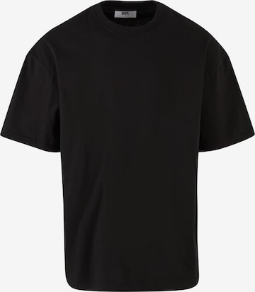 DEF Shirt 'Not a Follower' in Schwarz: Vorderseite