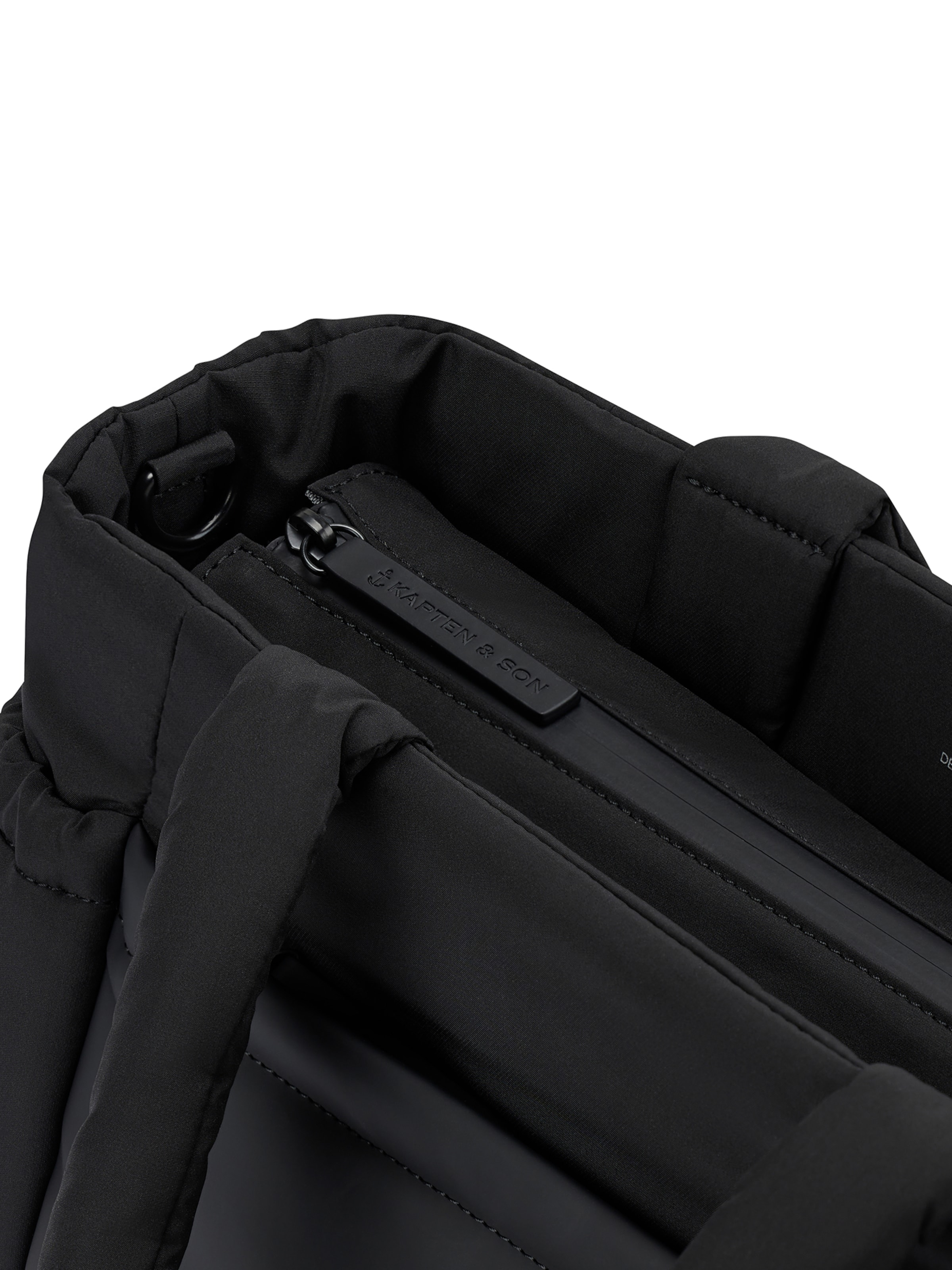 Kapten & Son Shopper táska 'Hellvi Medium' - fekete