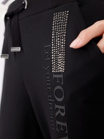 monari Tapered Trousers in Black