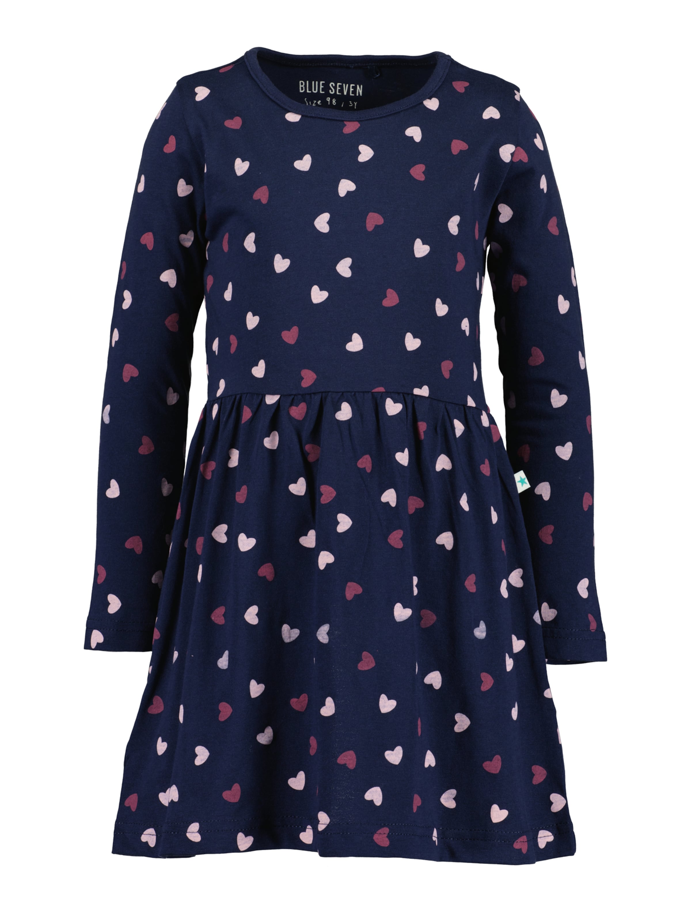 BLUE SEVEN Mekko värissä sininen: etupuoli